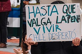 Chilean Protests 2019 Puerto Montt 02.jpg