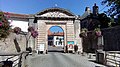 Porte d'entrée de la Saline. Vue prise le 4 septembre 2019