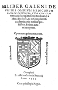 Fernando de Mena (1553) Liber Galeni de vrinis omnium medicorum facile principis.png