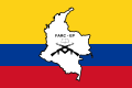 Bandera de las Fuerzas Armadas Revolucionarias de Colombia-Ejército del Pueblo