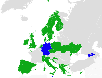 Map of cannabis laws in Europe