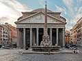 Image 20The Pantheon in Rome, a Roman temple originally built under Augustus, later converted into a Catholic church in the 7th century (from Roman Empire)