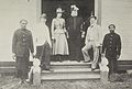 Richard Seddon and wife at the opening of the Tongan parliament, 1900