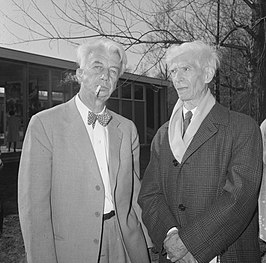 Willem Sandberg (l) en Ossip Zadkine (1965)