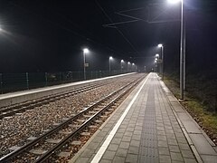 2020-11-24 (100) New electricity pylons at Bahnhof Schwarzenbach an der Pielach, Frankenfels, Austria.jpg