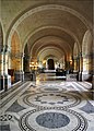 Image 64Main hall of the Peace Palace. The background is the entrance of the Courtroom of the International Court of Justice. (from Peace Palace)