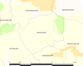 Poziția localității Ringeldorf