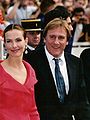 Gérard Depardieu (with Carole Bouquet), 2001