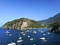 La baia di San Montano vista dal mare