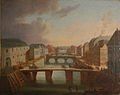 Canal de Frederiksholm en Copenhague, 1794.