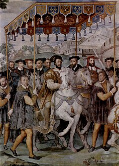 King Francis I of France, Charles V, and Cardinal Alessandro Farnese