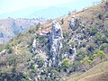 西から臨む大劔神社