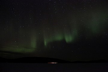 Aurora borealis (Inarijärvi)