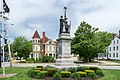 Civil War memorial in Eastman Park