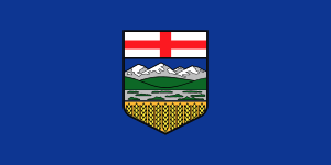 Flag of Alberta / Drapeau de l'Alberta