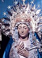 Santísima Virgen de Los Dolores Paso Azul de Lorca, Murcia, 1942.