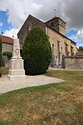 Échannay (21) Église Saint-Rémi - Extérieur - 02.jpg