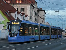 MVG Avenio 2501 bei Testeinsatz (Probefahrt) in Graz (2020)