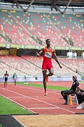 Athletes du Burkina Championnats d'Afrique d'athlétisme 2024 à Douala 03.jpg