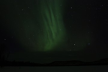 Aurora borealis (Inarijärvi)