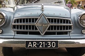 Grill of the first Borgward Isabella (Hansa 1500), as it was built from 1954 to December 1956