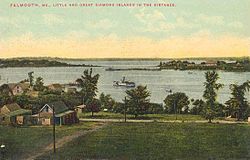 Casco Bay in 1910