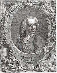 Antonio Visentini, Portrait de Canaletto, 1735