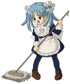 Wikipe-tan cleaning up