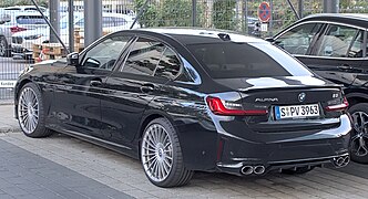 Alpina B3 (G20) - left rear view