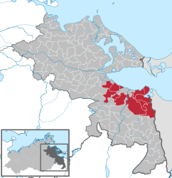 Amt Am Stettiner Haff – Mappa