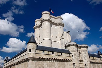 Le donjon du château de Vincennes.