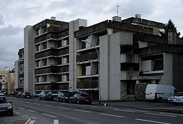 Immeuble côté Boulevard Henri IV