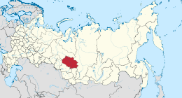 Oblast' di Tomsk – Localizzazione