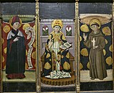 Triptyque de saint Yves (église Saint-Clément et Saint-Antoine de Padoue, XIVe ou XVe siècle)