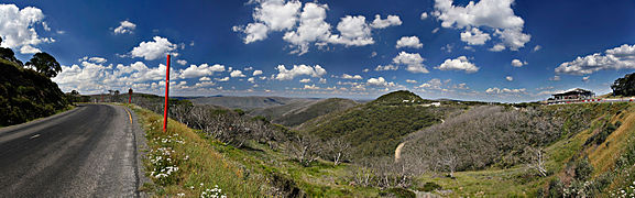 Mt Hotham - summer scenery. Victoria