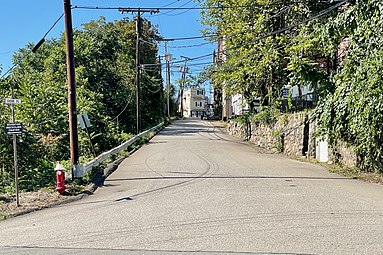 Plane Street – Site of Inclined Plane 7 East of the Morris Canal