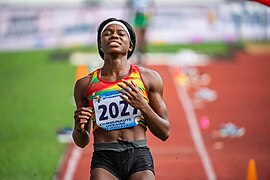 Athletes Bukinabés au Championnats d'Afrique d'athlétisme 2024 au stade de Japoma 16.jpg