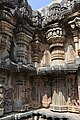 Reliefs, pilasters and aedicules on the temple