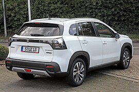 Suzuki SX4 (3rd generation) - right rear view