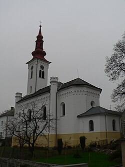 Kostel svatého Antonína Paduánského v Třeštině