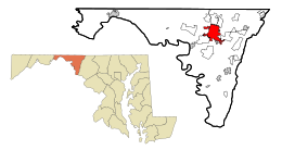 Hagerstown – Mappa