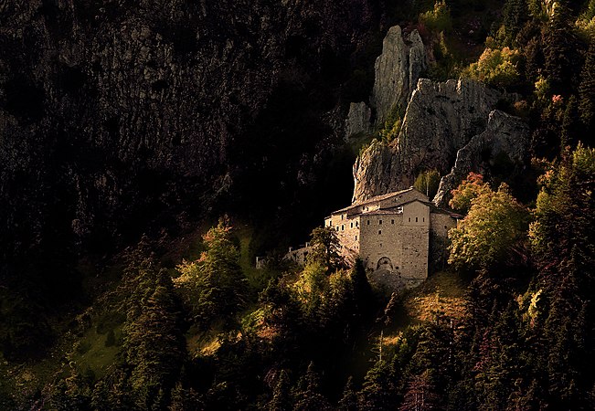 Monastery of Panagia Pelekiti, Karitsa, Greece by Alexis Alexandris