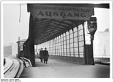 Bksig 41 im S-Bahnhof Friedrichstraße, 1950