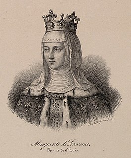 Margaretha van Provence, lithografie van François Séraphin Delpech