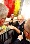 Jim Dine vid en vernissage 2009.