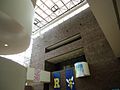 Inside the atrium at Wilson Commons.