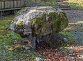 English: Offering table at the park Deutsch: Opferstein im Park