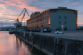 Zollhafen Mainz-Weinlagergebäude Südmole