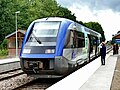 Desserte moderne par autorail X 73500