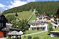 Allmendhubelbahn (funicular railway) above Mürren